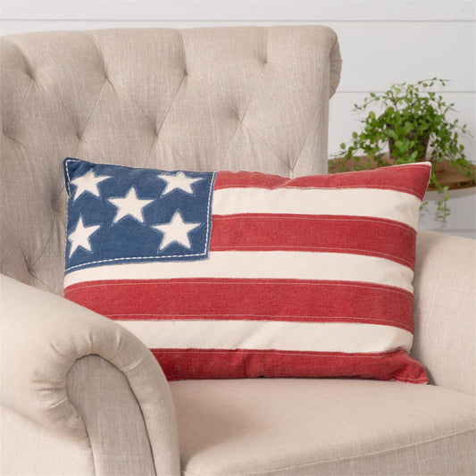 American Flag Pillow