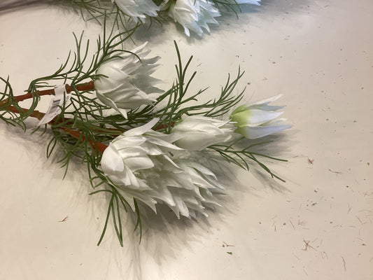 Wild Protea 23.5” white