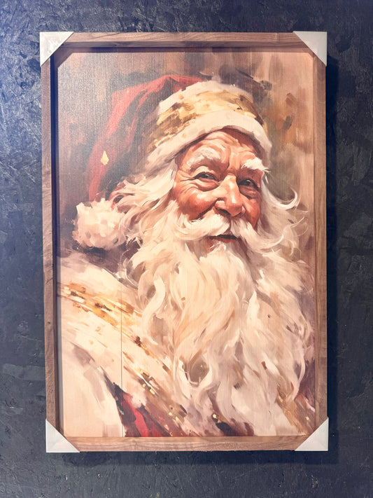 Santa in Red 16 x 24 Framed Print