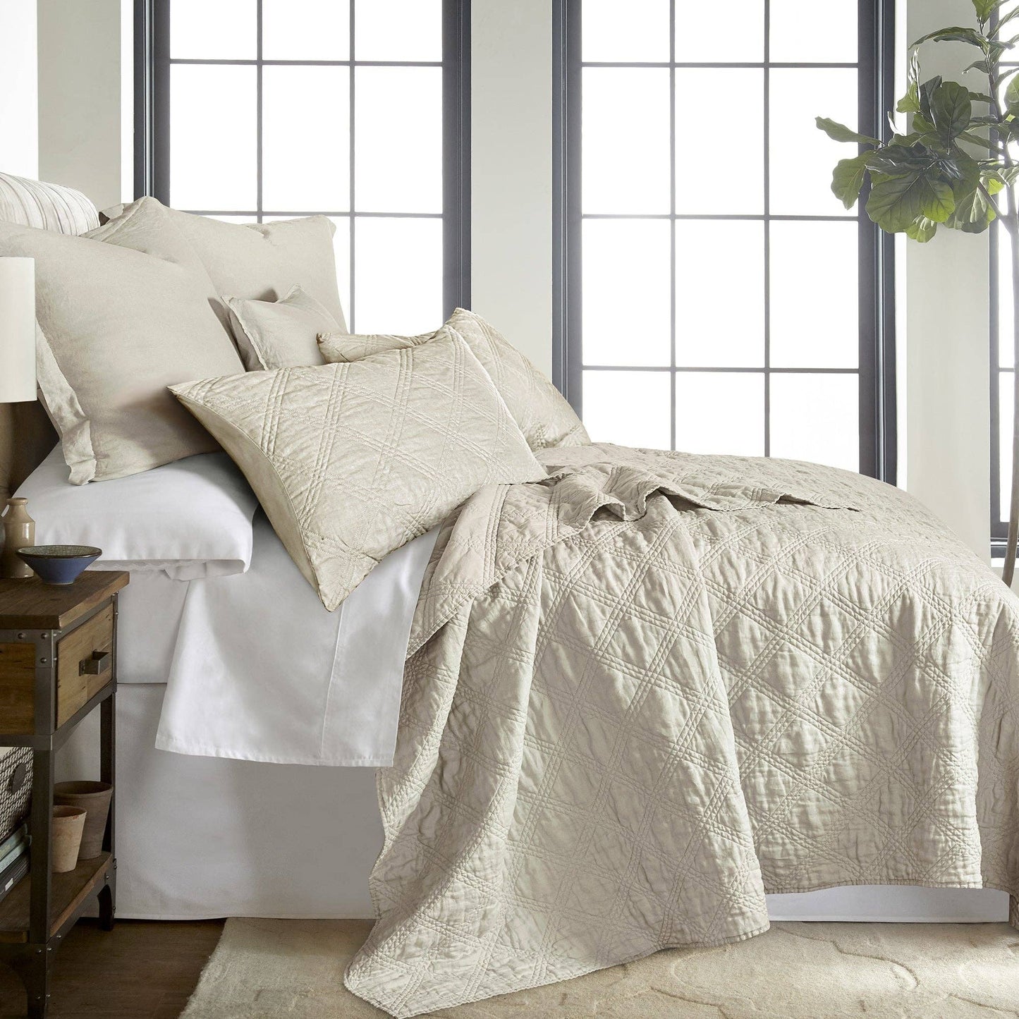 Washed Linen Quilt