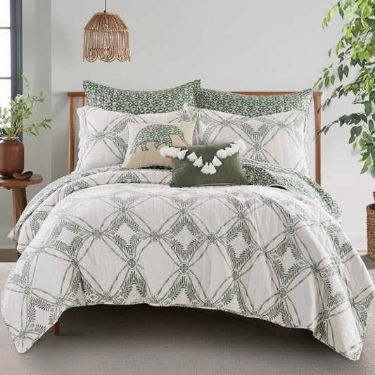 Kemala Sage Quilt Set