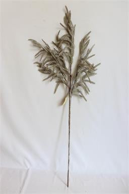 Pine Spray with Acorn 35” Brown/White