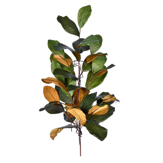 32” Green Magnolia Swag