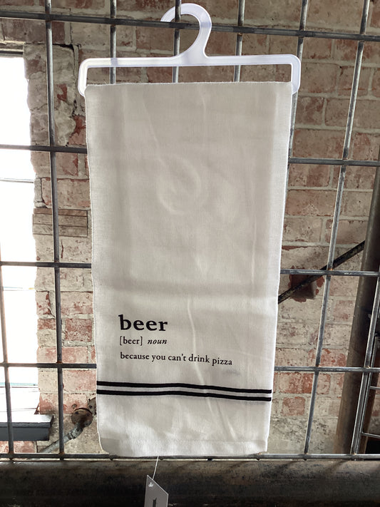 Bar Towel Beer