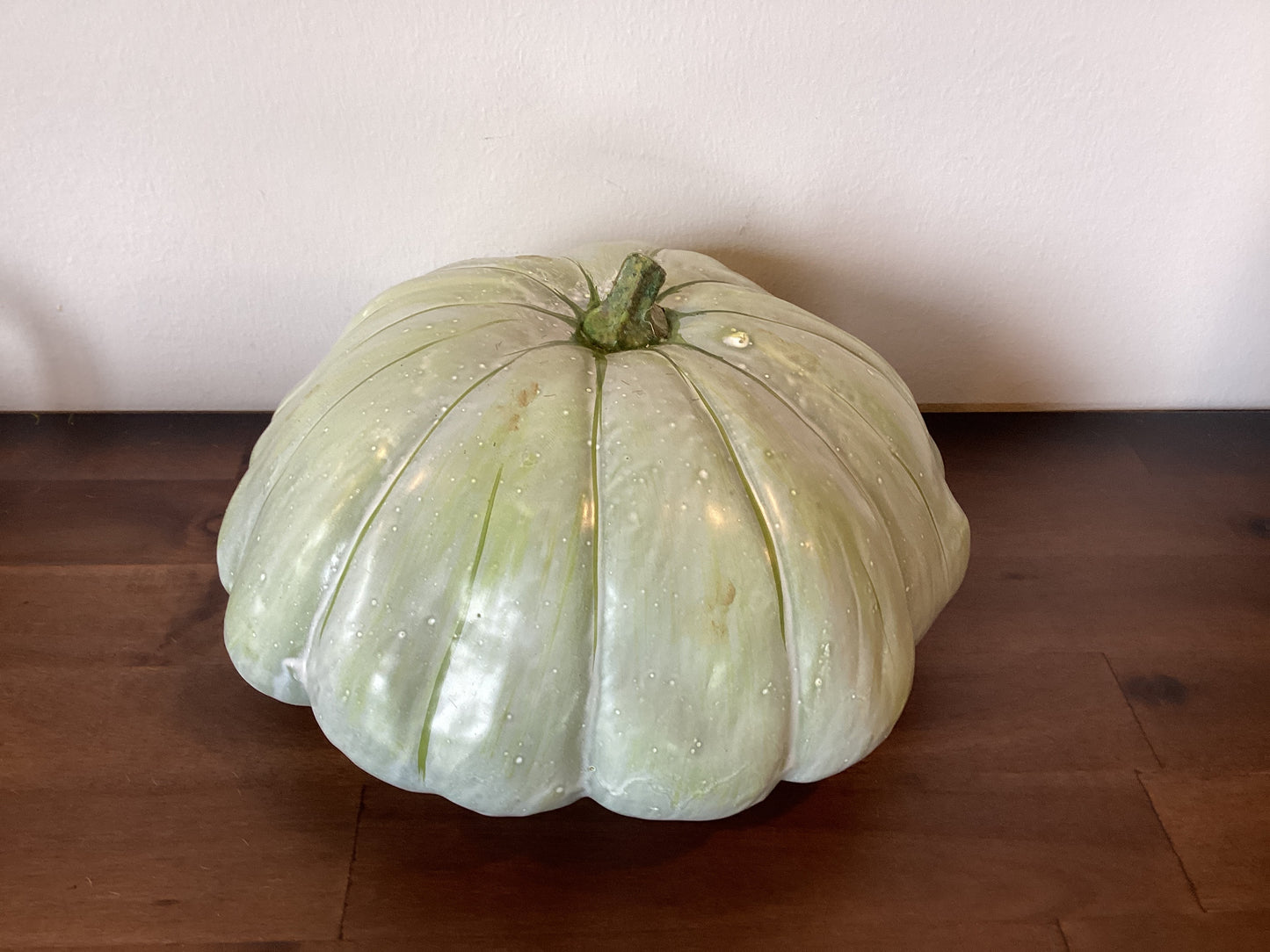 8” Sage Green Saucer Gourd