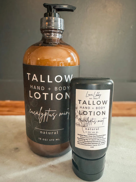Tallow Hand & Body Lotion 16oz.