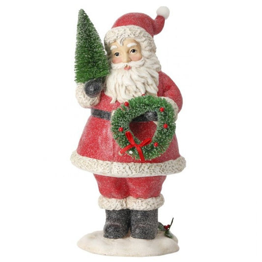 Santa with Sisel Tree