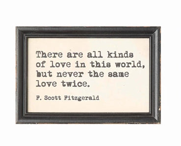 Wood Framed Wall Decor, 4 Styles