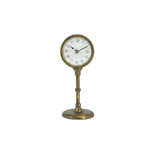 Gold Stem Table Clock-12"