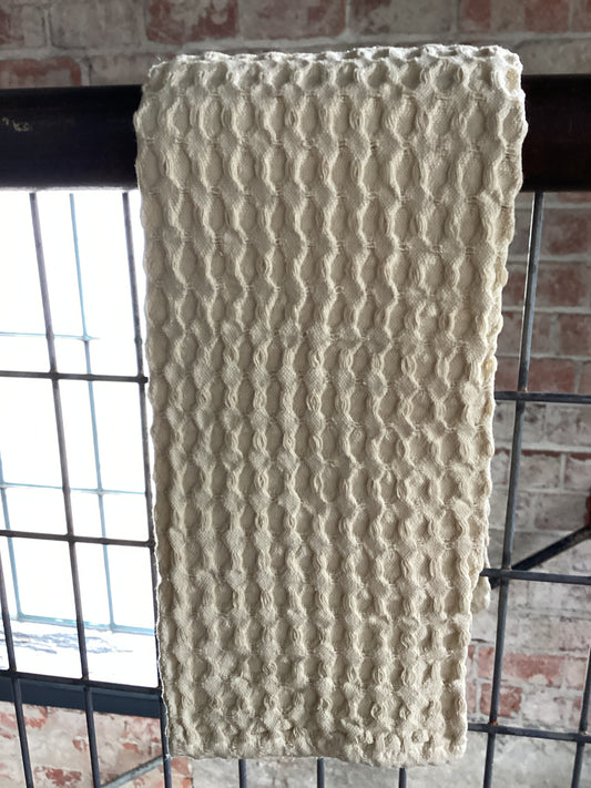 Waffle Weave Dish Towel - Buttercup