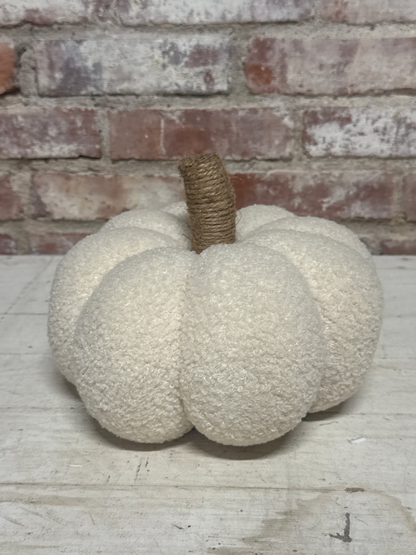 9” Teddy Cloth Pumpkin