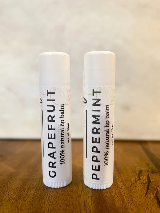 Tallow Lip Balm, 5 Flavors