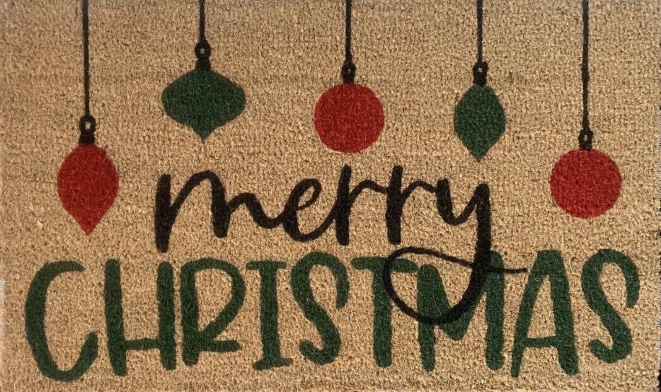 DIY Class: Oct 21st 6pm Paint Your Own Porchmat DIY Workshop-Christmas/Winter Edition
