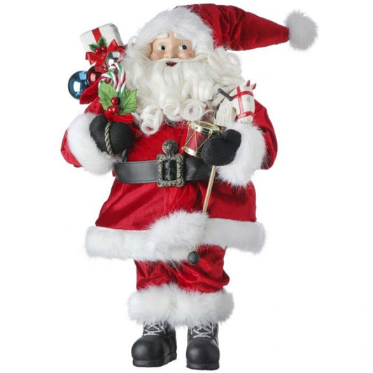 Santa with Hobby Horse & Toys