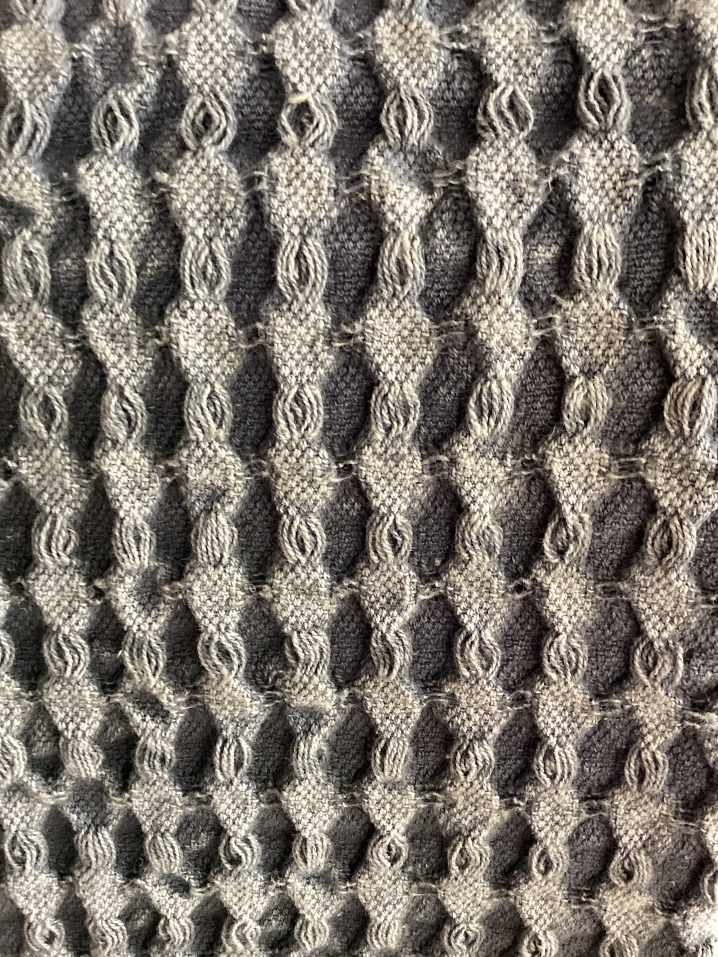 Waffle Weave Dish Towel - Slate