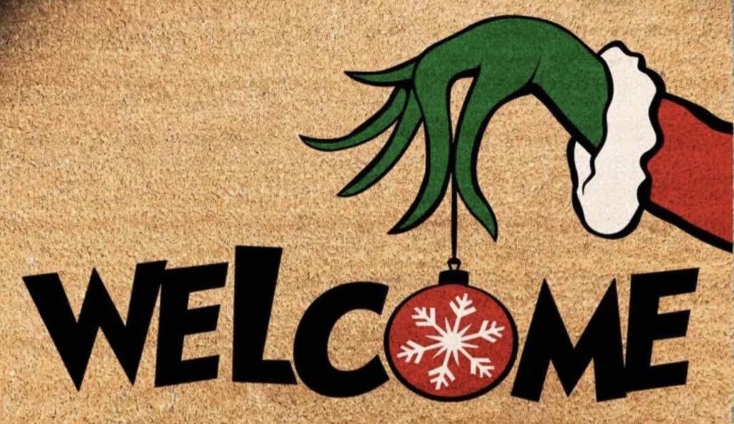 DIY Class: Oct 21st 6pm Paint Your Own Porchmat DIY Workshop-Christmas/Winter Edition