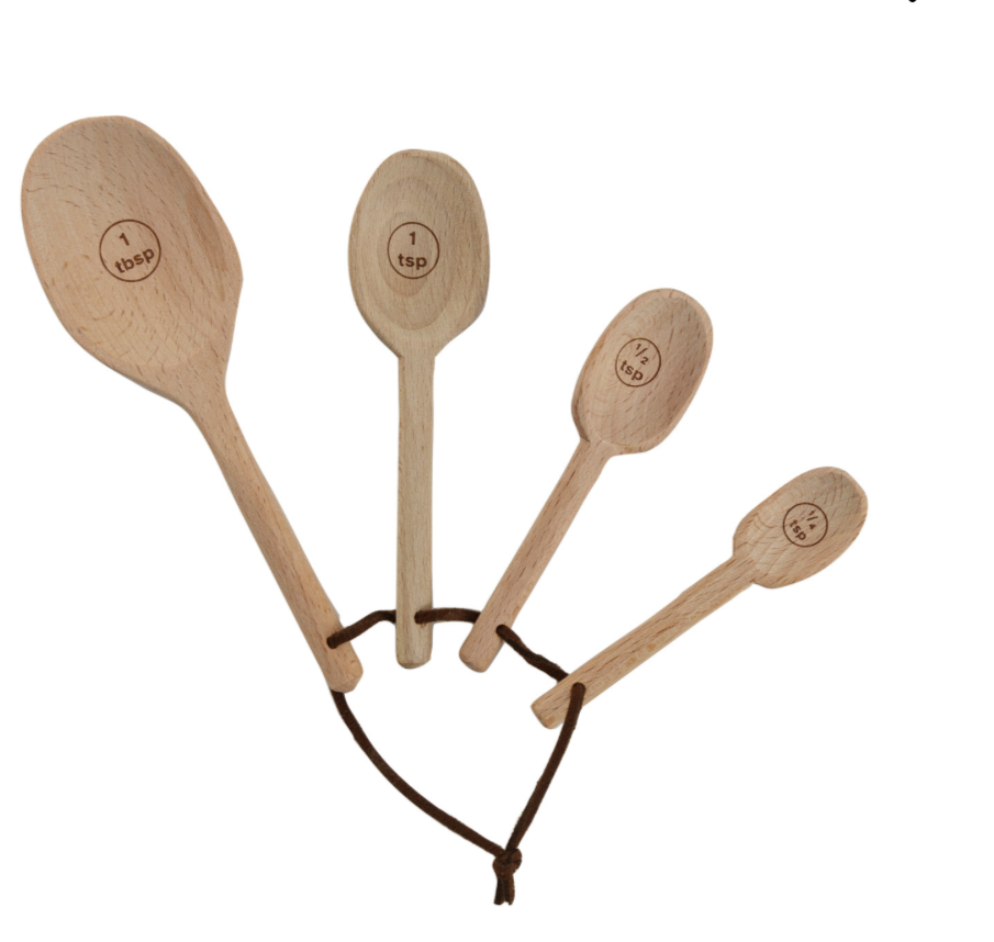 Wood Measuring Spoons