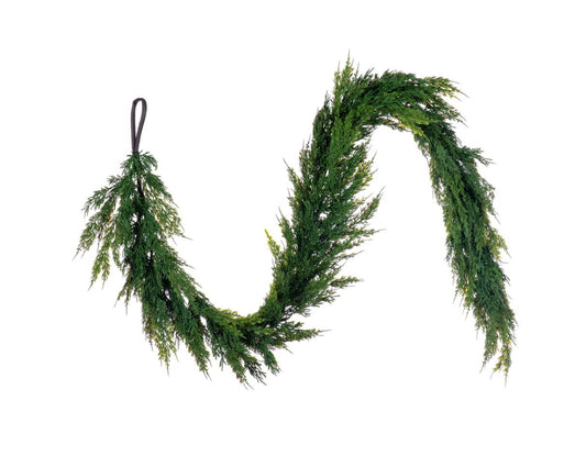 72" Green Juniper Garland