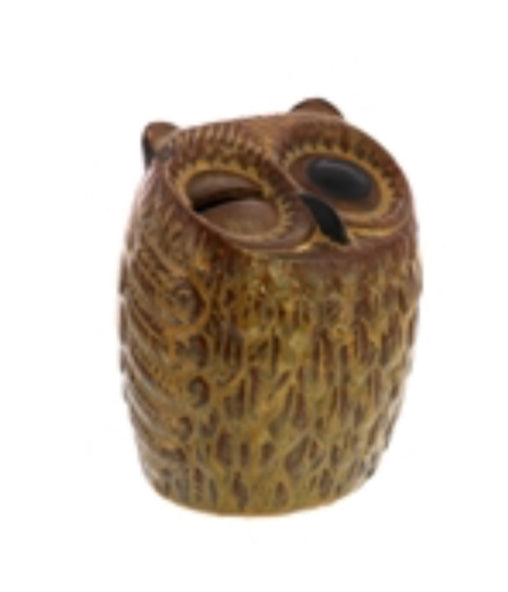 Owl Bank Ceramic Brown