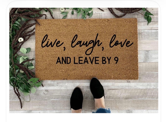 Paint Your Own Porchmat Workshop August 28th 6pm