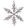 12” Champagne Twig Snowflake Ornament