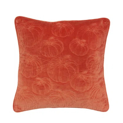 Pumpkin Patch Textured Pillow