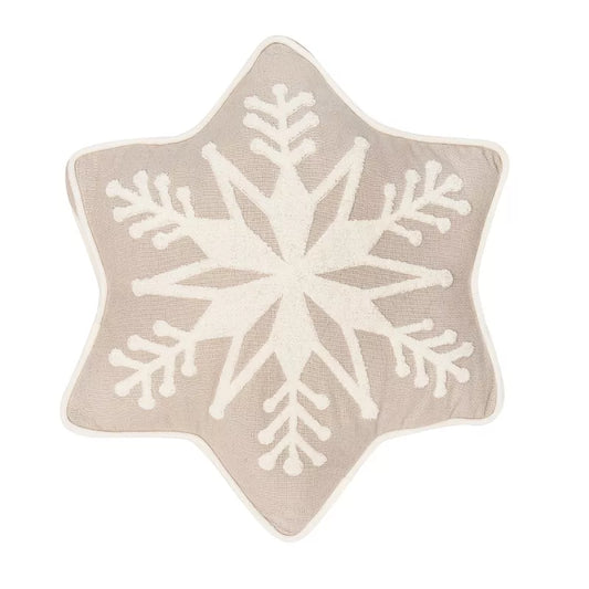 Snowflake Shaped Pillow