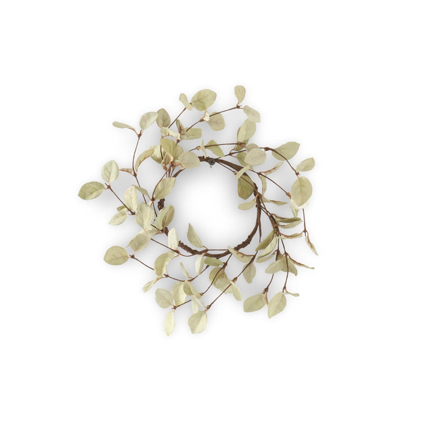 Light Green Eucalyptus  Candle Ring