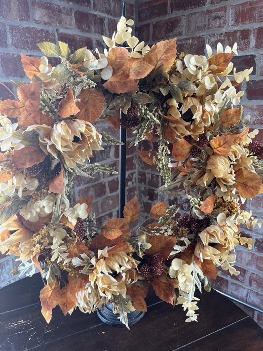 Sunflower Wreath