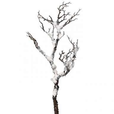 27” Snowy Faux Manzanita Branch