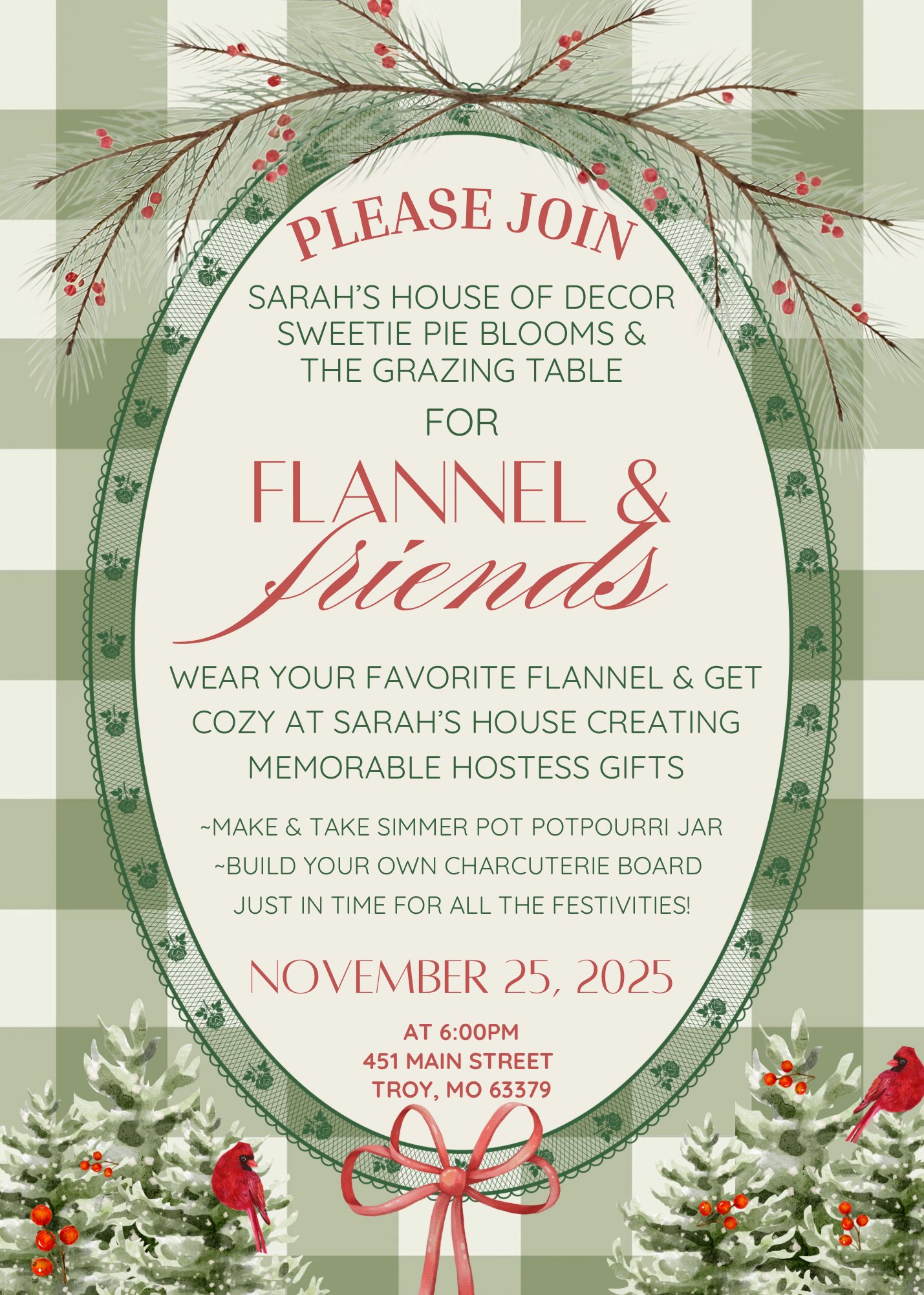 Event: Flannel & Friends Make & Take Workshop