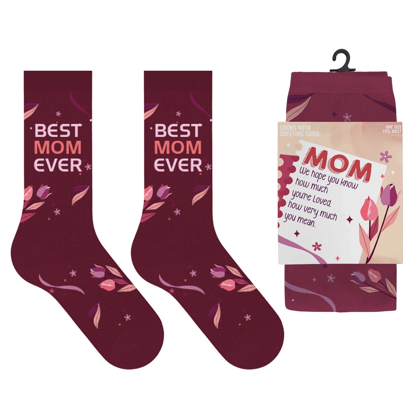 Greeting Card Socks - MOTHER / MOM