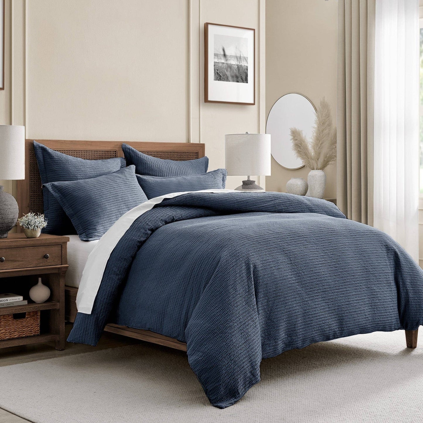 Cloud Waffle Duvet Set