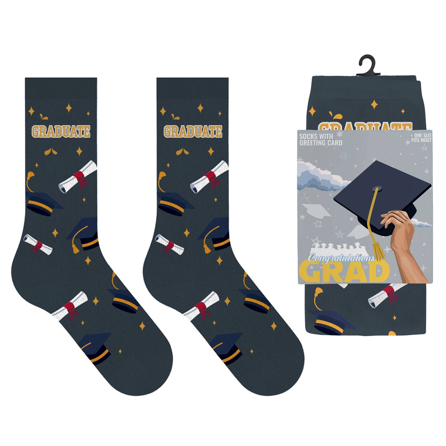 Greeting Card Socks - GRADUATION / CLASS OF 2025