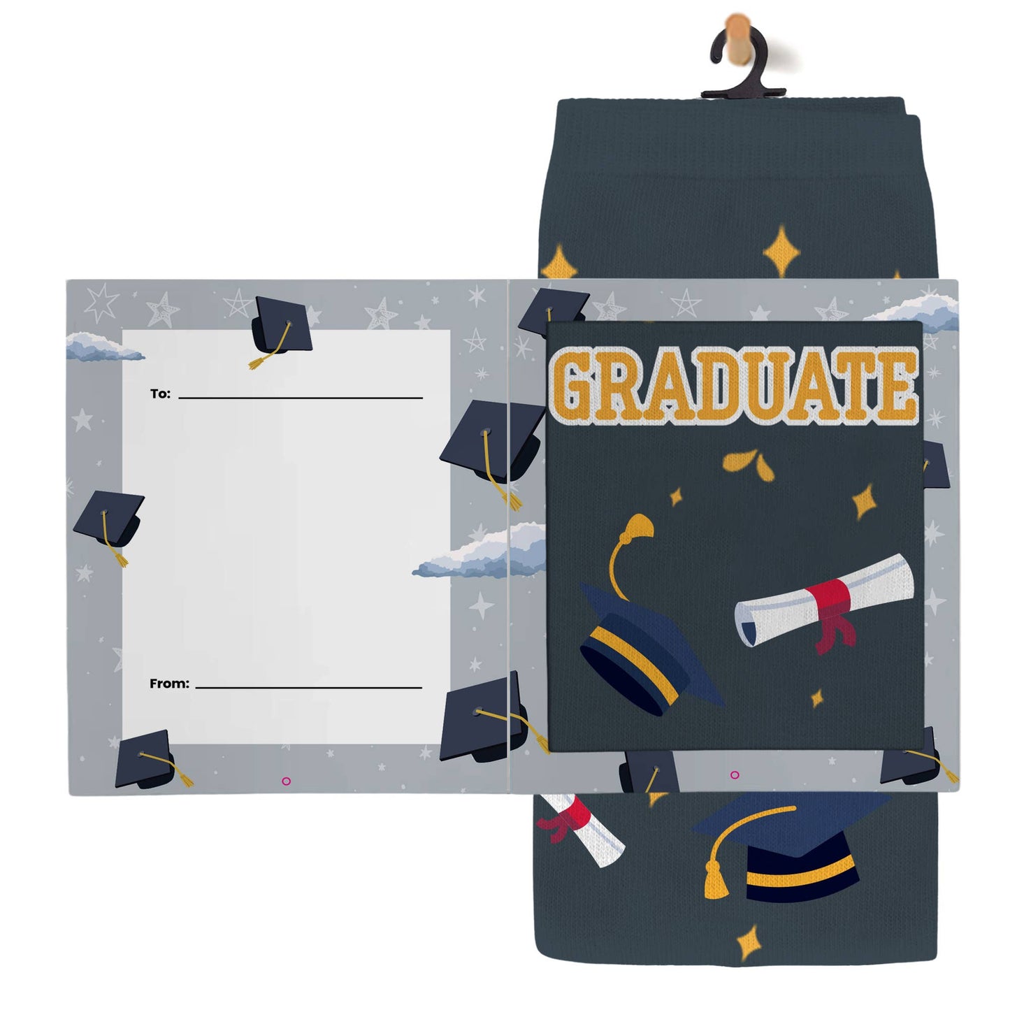 Greeting Card Socks - GRADUATION / CLASS OF 2025