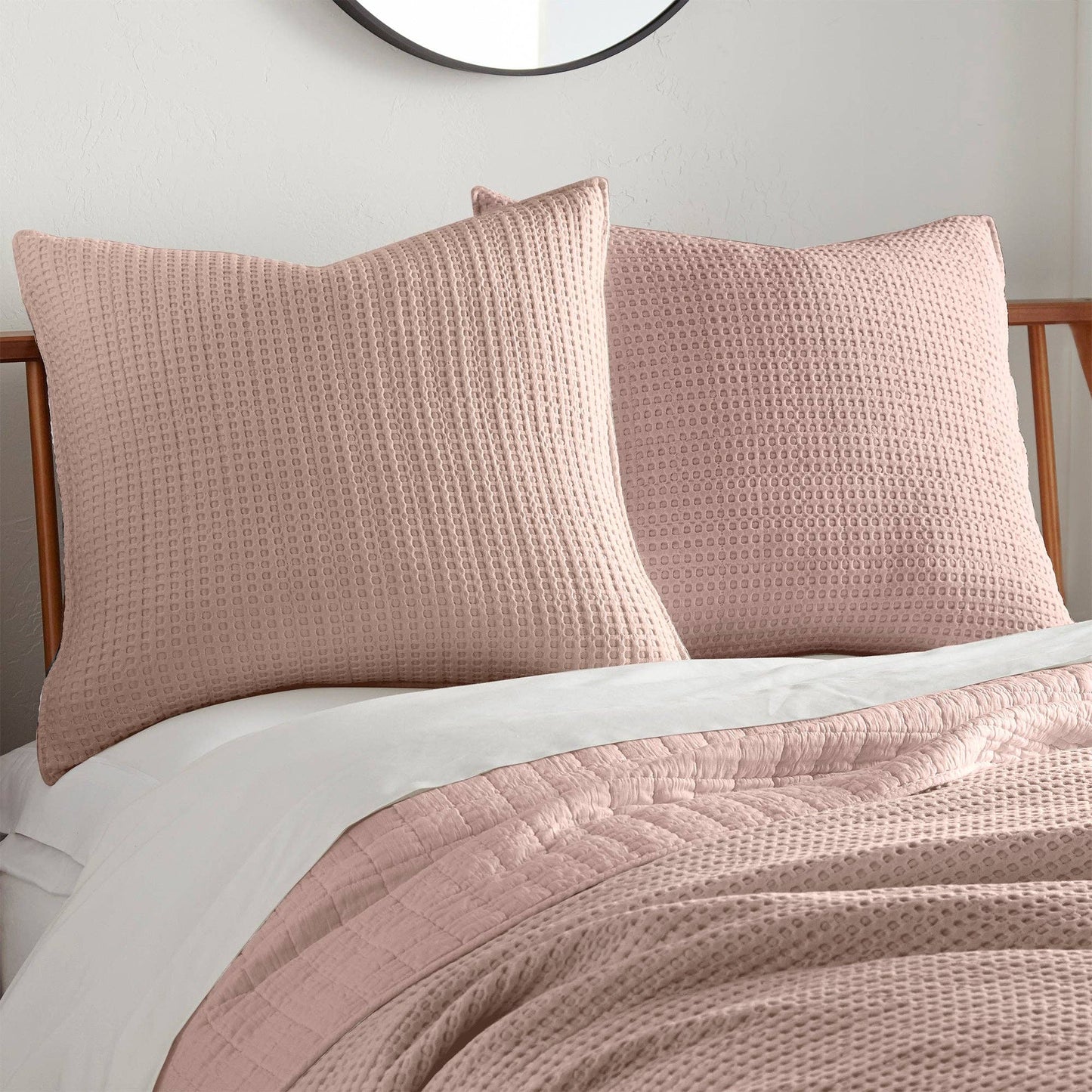 Mills Waffle Euro Sham Set of 2