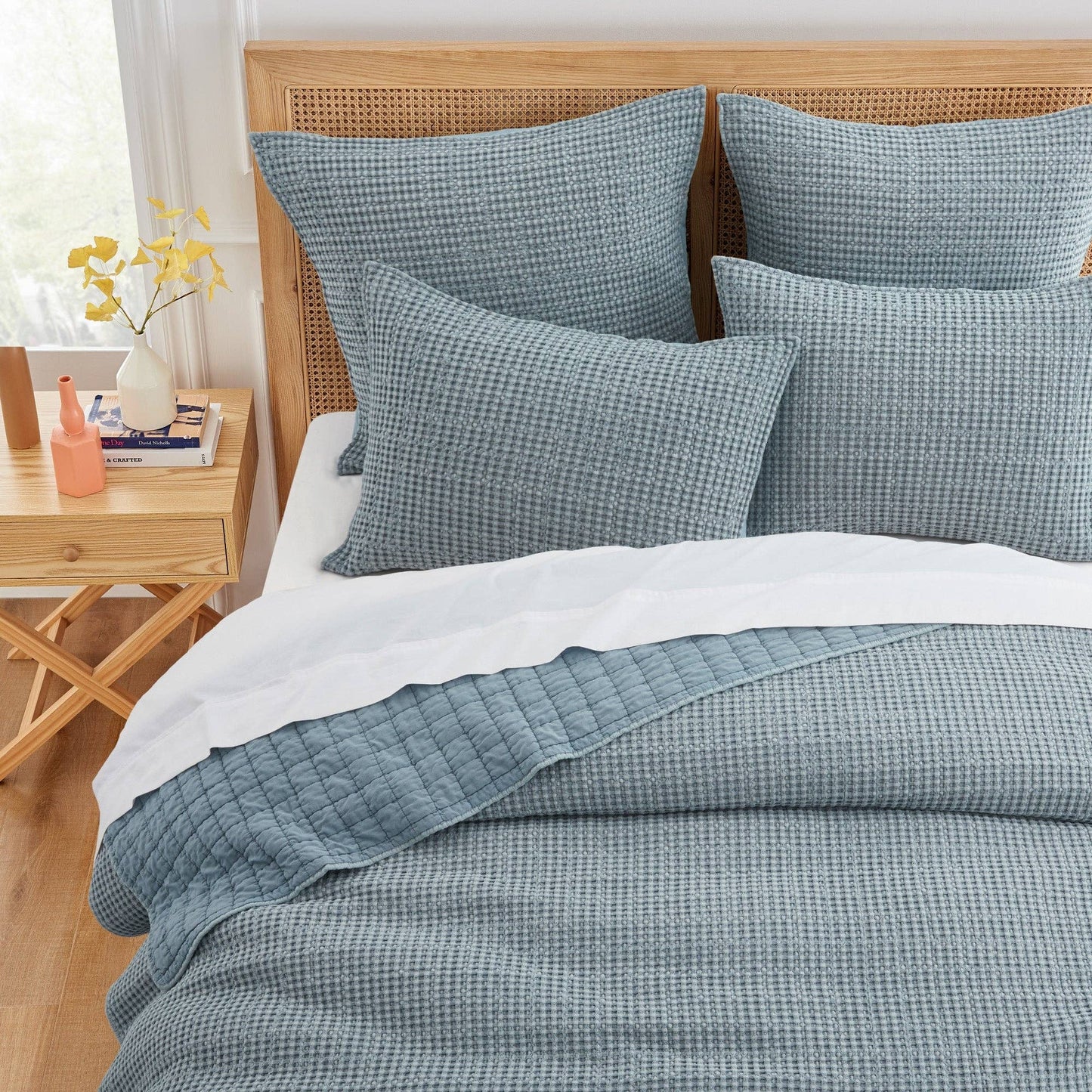 Mills Waffle Euro Sham Set of 2