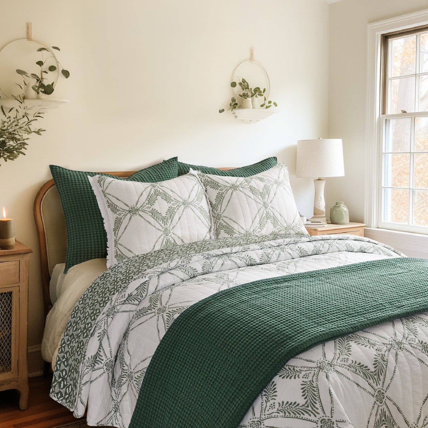 Kemala Sage Quilt Set