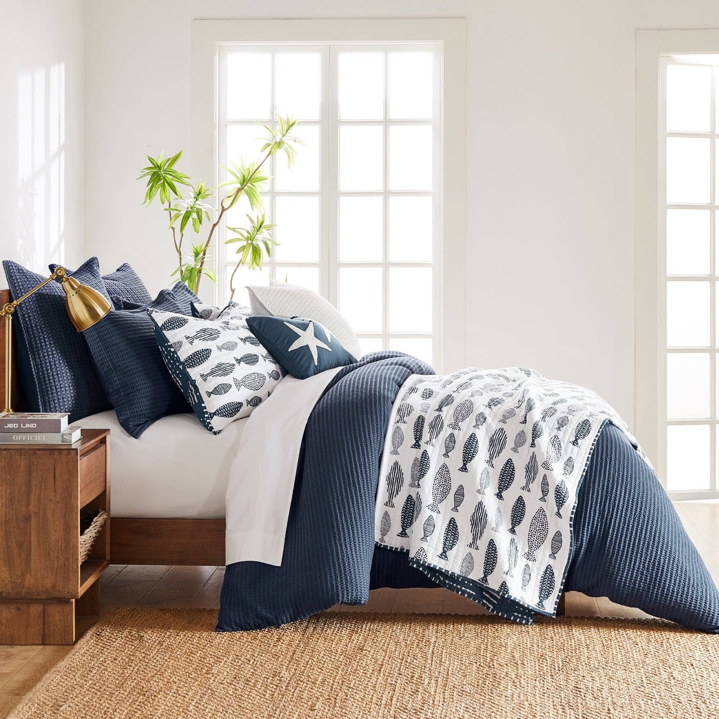 Cloud Waffle Duvet Set